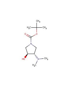 Astatech TERT-BUTYL (3S,4S)-3-(DIMETHYLAMINO)-4-HYDROXYPYRROLIDINE-1-CARBOXYLATE; 0.1G; Purity 98%; MDL-MFCD18072069
